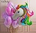 FindFun 33'' Unicorn Foil Balloon Animal Horse Decor for Birthday Baby Shower Party Wdding Child Toys