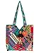 Unique Women Boho Blue Colorful Tote Shoulder Bag Tassel Handbag Top Handle Beach Travel Bohemian Hippie