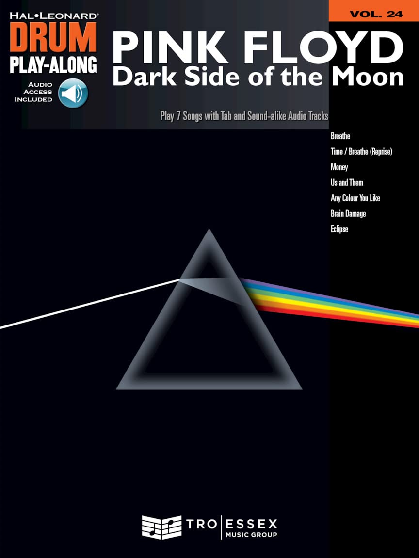 Dark Side of the Moon Drum Play-Along: Drum Play-Along Volume 24 (Hal Leonard Drum Play-Along)