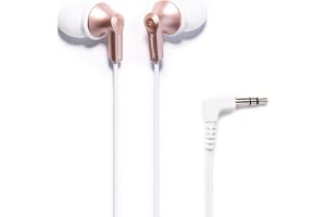 Panasonic ErgoFit Wired Earbuds, In-Ear Headphones with Dynamic Crystal-Clear Sound and Ergonomic Custom-Fit Earpieces (S/M/L