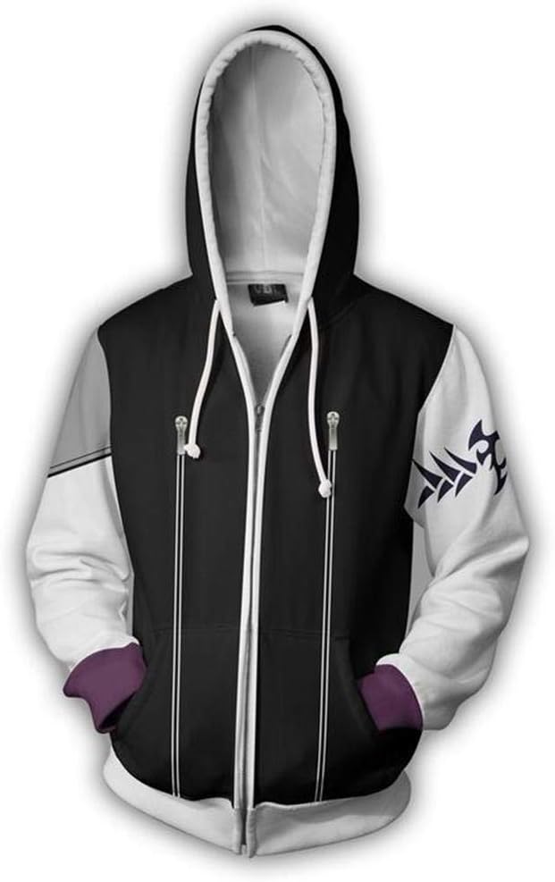 MEIBRI Anime Hoodie Sweater Hooded Cosplay Costume Thin Coat