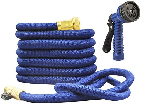 50ft Expanding Garden Hose, Webat Expandable Hose with Solid Brass Connector
