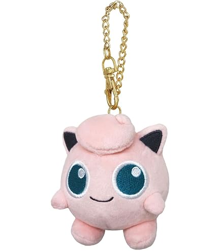 Amazon.com: Sanei Pokemon All Star Series Jigglypuff Stuffed Plush, 5",  Pink (PP02) : Toys & Games