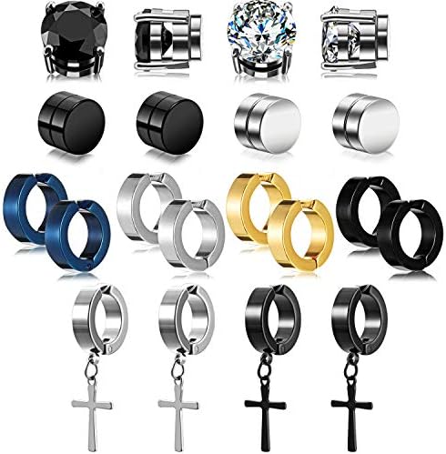 10 Pairs Magnetic Stud Earrings