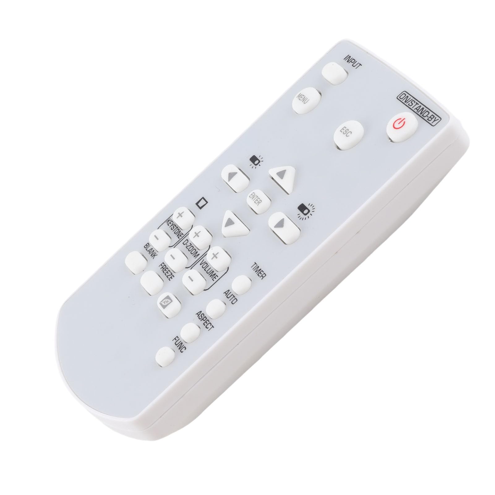 Replacement Remote Control for YT-140 YT-151 XJ-V1 XJ-V2 Projector, Universal Projector Remote Controller Easy to Operate