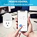 WiFi Smart Plug Alexa Google Outlet Night Light 2 Pack