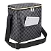 Lunch Bag, 11L Leakproof Insulated Lunch Box with Thermal Liner and Waterproof Reusable Lunch Bag for Women and men, Lunch Cooler with Adjustable Shoulder Strap College Picnic Beach Work(Black)