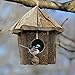 Flying Spoon Bird Houses for Outside Chickadee Wren Bird House Handmade from Eco Friendly Materials