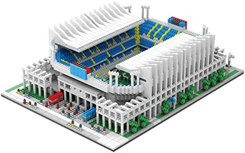 Amazon Neoleo マイクロブロック アーキテクチャモデル マラガ フットボール フィールド スペイン 大人子供に挑戦 モダンアーキテクチャ サッカービルディングモデルキット 4685ピース プラモデル 通販