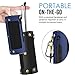 MoKo Carrying Case for JBL Flip 3 , Portable Speaker Cover PU Leather Protective Bag Sleeve Skins, with Holding Strap & Carabiner, Indigo