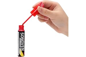SONGVEN Red Car Touch Up Paint Pen Auto Scratch Repair Remover Pen Auto Painting Pen Car Scratch Remover spray 12 cms (red)