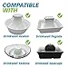 PET STANDARD 12 Count Carbon Fiber Water Filter for PetSafe Drinkwell Avalon, Pagoda, Sedona & Seascape Fountains
