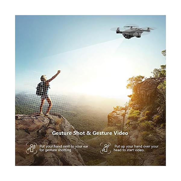 SCZZ Erwachsene Brushless Motor Drone, 4K HD GPS-Drohne Mit Kamera, 18 Minuten Flugzeit, GPS-Smart-Rückkehr Nach Hause… – Bild 3