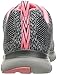 Skechers Sport Women's Flex Appeal 2.0 Fashion Sneaker, Charcoal/Coral Knit, 9.5 M US