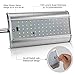 ECHTPower Solar Lights Outdoor, Aluminum Wall Sconces with Mounting Pole, Radar Motion Sensor and Remote Control, 70 LEDs Waterproof Security Lighting for Barn Porch Garage