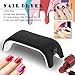 Wisdompark 12W LED UV Nail Dryer Curing Lamp for Fingernail & Toenail Gels Based Polishes