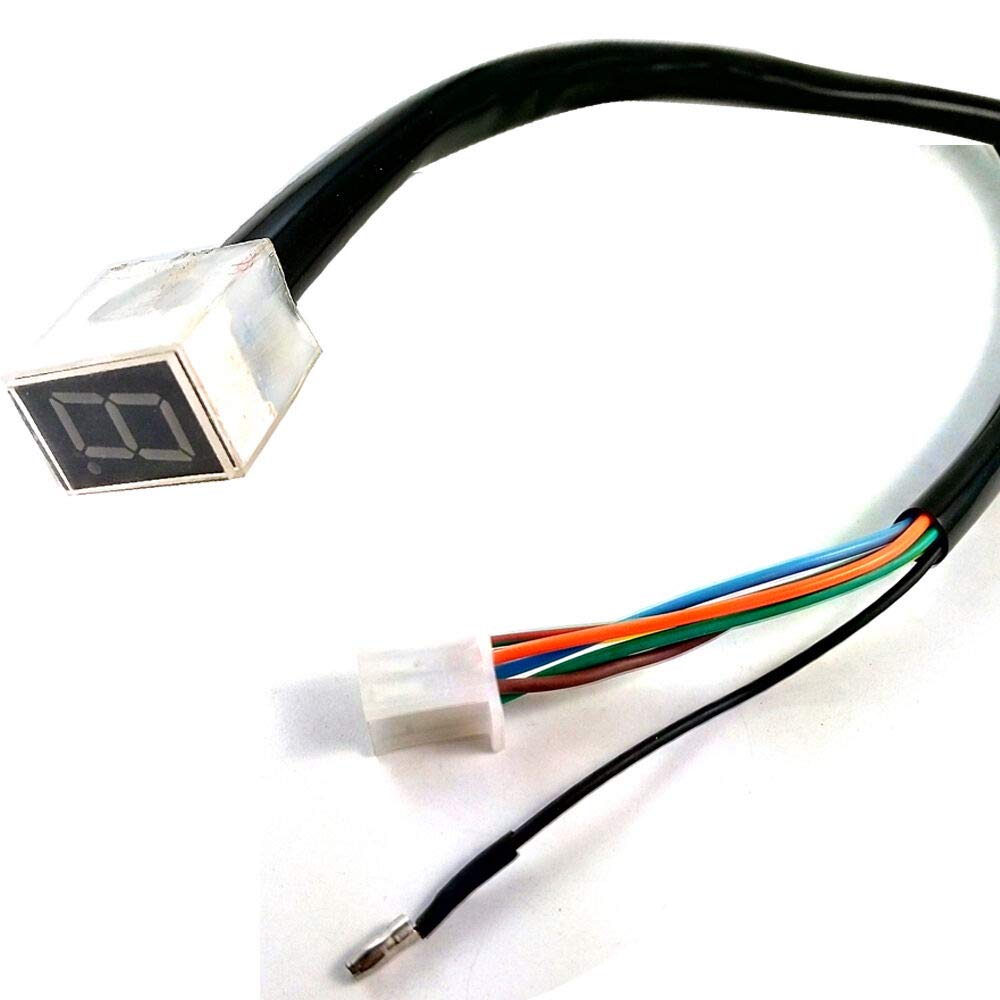 Universal Digital Gear Indicator for Motorcycle Red