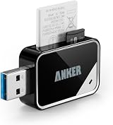 Anker 2-in-1 USB 3.0 SD Card Reader for SDXC SDHC Micro SD UHS-I Cards view 2