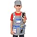 Tigerdoe Train Conductor Costume - Railroad Costume - Kids Engineer Outift - Dress Up Clothes with Case