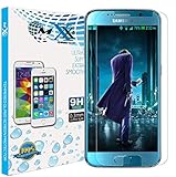MXX Premium HD Clarity Tempered Glass Screen Protector for Samsung Galaxy S6, Pack of 1 (Retail Packaging)