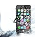 iPhone 6S Waterproof Case, Pandawell™ IP-68 Waterproof Shockproof Dust Proof Snow Proof Full Body Protective Case Cover for Apple iPhone 6S iPhone 6 4.7 (Black)