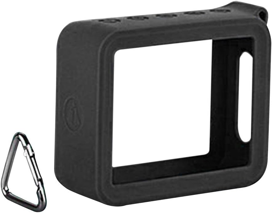 Altavoz Funda de Silicona Mosquetón Funda Anti-perdida Cuatro Esquinas