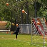 CHTK4 STAY ACTIVE Swerve Ball Football Toy Size 4 Orange White view 7
