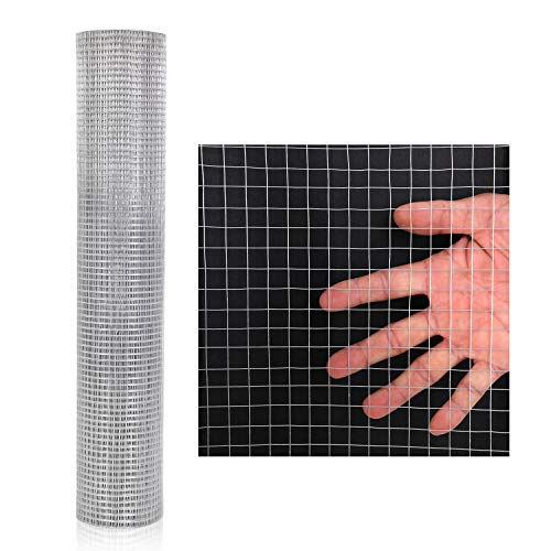 48 x 100 Hardware Cloth 1/4 Inch 23 Gauge Galvanized After Welding