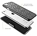 Bomea Holster Combo Belt Case with Clip Slim Armor Hard Protective Shell Cover for iPhone 7 iPhone 8 Kickstand Swivel Belt Clip - Black