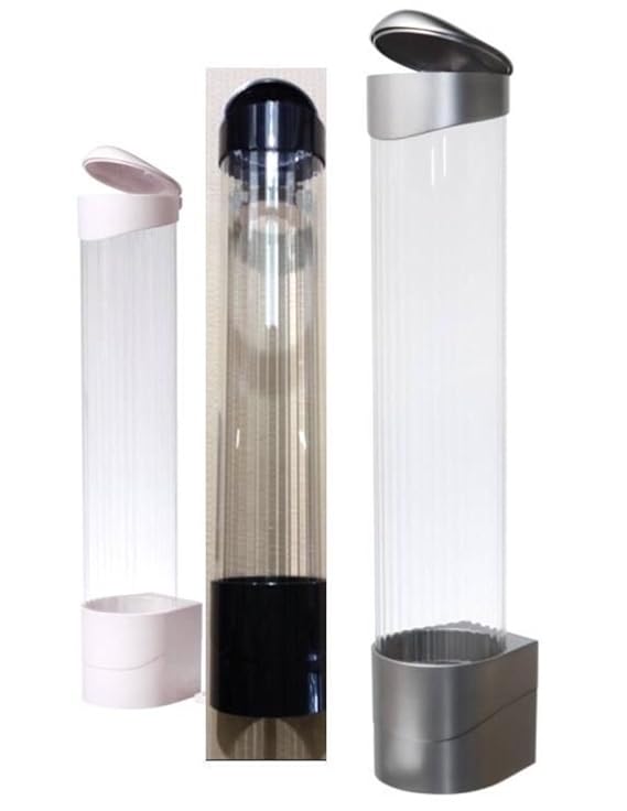White Plastic Water Cooler Dispenser For Plastic Or Paper Cups