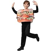 DSplay Kid Hamburger Costume Funny Food Halloween Costumes