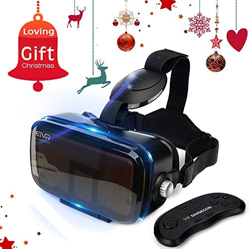 ETVR-3D-VR-Headset-With-Remote-Controller-More-Comfortable-Virtual-Reality-Headset-VR-Glasses-For-Movies-and-Games-Fit-For-47-62-iPhone-7s76-6s-plus-Samsung-Series-and-Other-Smartphone-Device