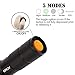 Tactical Military Flashlight KROV Compact Tough Portable Tac Handheld Light Torch Brightest Cree LED Emergency Flashlight High Lumen Waterproof Adjustable Zoomable Focus 5 Mode Indoor Outdoor 2 Pack