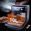Uten-Automatic-Multifunctional-Air-Fryer-Oven-Smart-Tabletop-Oven-10L-1500W-Hot-Air-Oven-with-12-Programs-with-LED-Touch-Screen-Temperature-and-Control-for-Baking Air Fryer Oven, Uten 10L Digital Air Fryers Oven, Smart Tabletop Oven with 12 Preset Menus, LED Touch Screen Temperature…