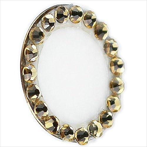 GauGau Tokyo Touch ID Home Button Cover Sticker with Rhinestone Red Gold White Support Fingerprint Indentification for iPhone7 6s 6 7Plus 6Plus 6sPlus iPhoneSE 5s G2-HBCRS-RT2