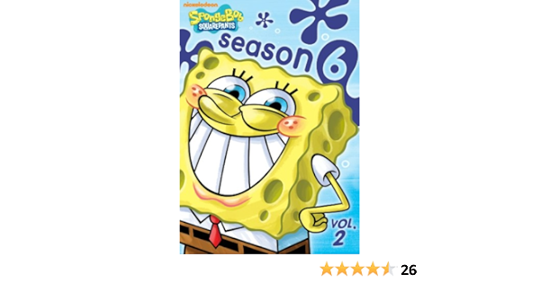 Amazon Com Spongebob Squarepants Season 6 Volume Two Spongebob Squarepants Movies Tv