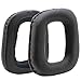 Poyatu Ear Pads for Logitech G35 G430 G930 F450 Headphones Replacement Ear Cushion Earpads Earbuds Black