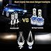 Win Power H13 LED Headlight Bulbs 9008 CREE 70W 7200LM 6000K Cool White Dual High Low Beam Conversion Kit-2 Yr Warranty