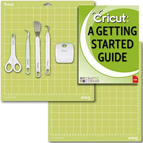 Cricut Tools Basic Set and 2 Pack Cutting Mats 12