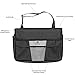 Busy Life CAR SEAT ORGANIZER - Great FRONT SEAT HOLDER For Cell Phone or Small Purse. Rigid Support Gives SEAT BACK ORGANIZER Strength - Safely Store Essentials For The Driver