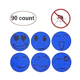 Yhmall Mosquito Repellent Patch, Keeps Insects and Bugs Far Away, Simply Apply to Skin and Clothes , Adult, Kid and Pet-Friendly, 90 Count