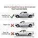 VITO 4pcs Side Window Deflectors Original Window Visors For 2009 2010 2011 2012 2013 2014 Ford F-150 F150 Super Crew Cab ONLY Vent Visor Sun/Rain Guard