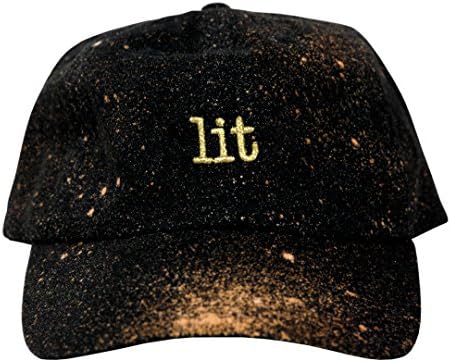 LIT Bleached Dad Hat Cap OSFA Unisex NEW