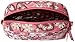 Vera Bradley Women's Cotton Large Zip Cosmetic Makeup Organizer Bag, Blush Pink, One Size