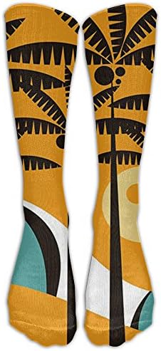 Casual One Day In Hawaii Long Socks Athletic Home High Socks For Men &amp; Women Stockings
