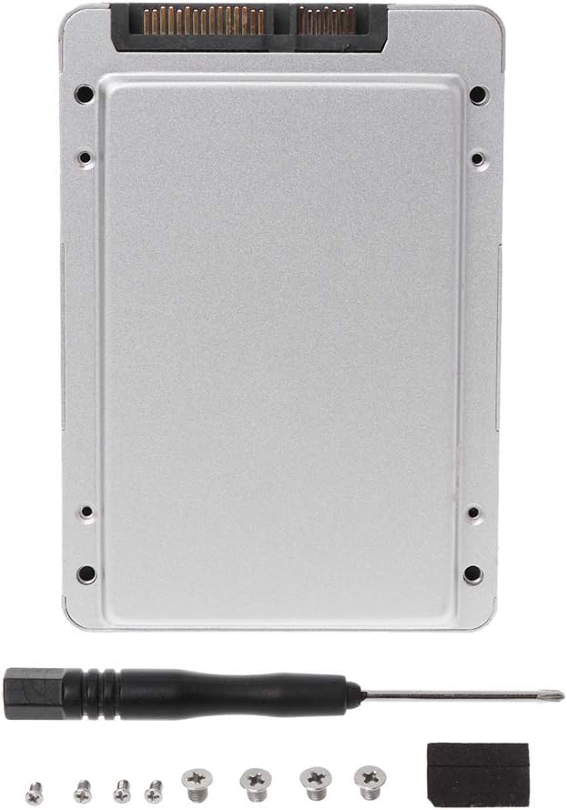flowerPEI 1.8inch Micro SATA HDD SSD Solid State Drives To 2.5 SATA External HDD Hard Disk Drive Caddy Adapter Enclosure Support Micro-SATA SSD Memory Cards
