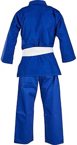 Blitz Judo Gi Blue 4/170cm Size 7oz 65/35 Polyester Cotton view 5