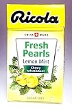 Ricola Herbal Sugar Free Lemonmint Fresh Mints (Pack of 12)