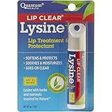 Quantum Lysine Plus Lip Clear Coldstick for Cold Sore Treatment, 5 Gram