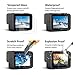 Wasabi Power Lens Cap (x2) & Screen Protector (x2) Compatible with GoPro HERO7, HERO6, HERO5 Black